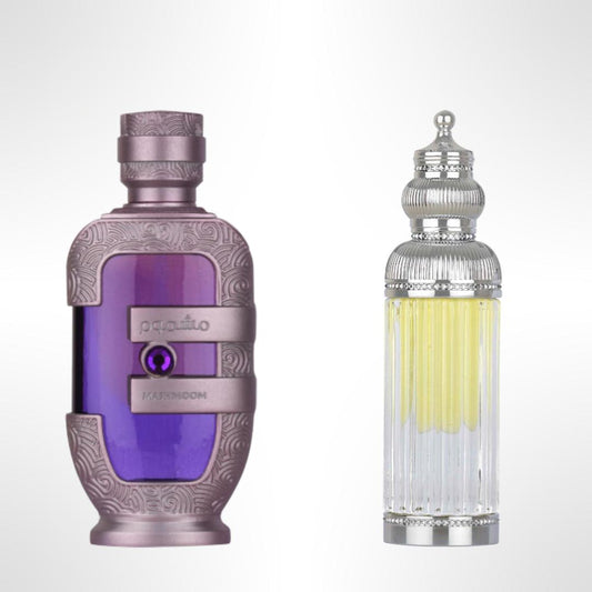 Lattafa Perfumes Hakeem + Mashmoom (Unisex) 20ml – Perfumed Oil Duo