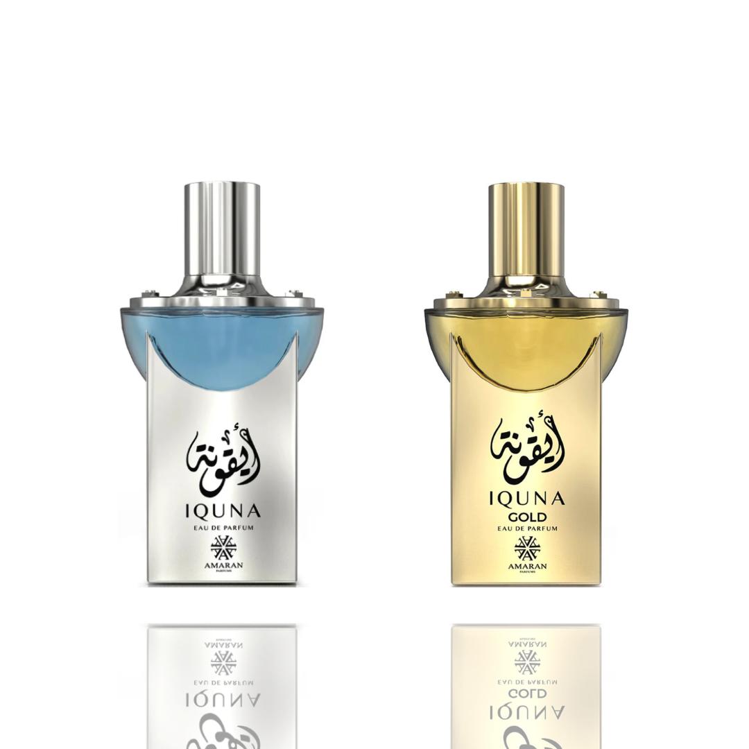 AMARAN IQUNA GOLD + AMARAN IQUNA MEN --2 PIECE BUNDLE