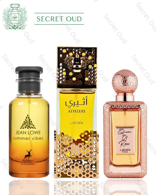 Atheeri + Queen Of Roses + Jean Lowe Summer Vibes -- 3 Piece Bundle
