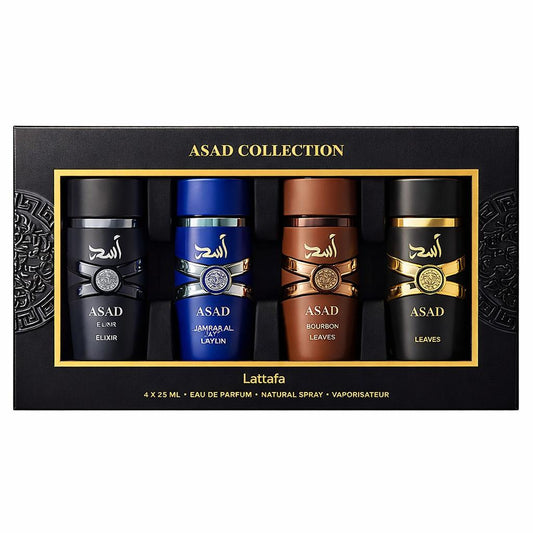 Asad Collection by Lattafa Perfumes for Men 4 x 25 ml